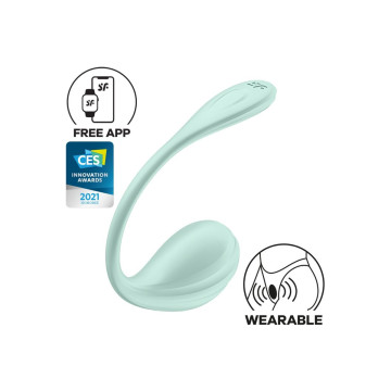 Satisfyer - Smooth Petal G - Point Stimulator Wassergrün Kostenlose