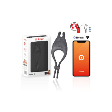 Oninder - Anello Vibratore Regolabile Ricaricabile Pampa Con