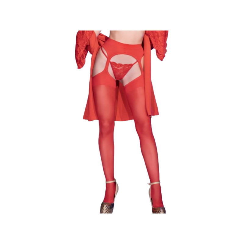 CHILIROSE - CR 4312 CALZA REGGER ROSSO S/M - CHILIROSE ACCESORIES - /…
