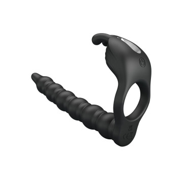 Pretty Love - Blackney Anneaux Pénis Avec Plug Vibrateur | Vybes.it