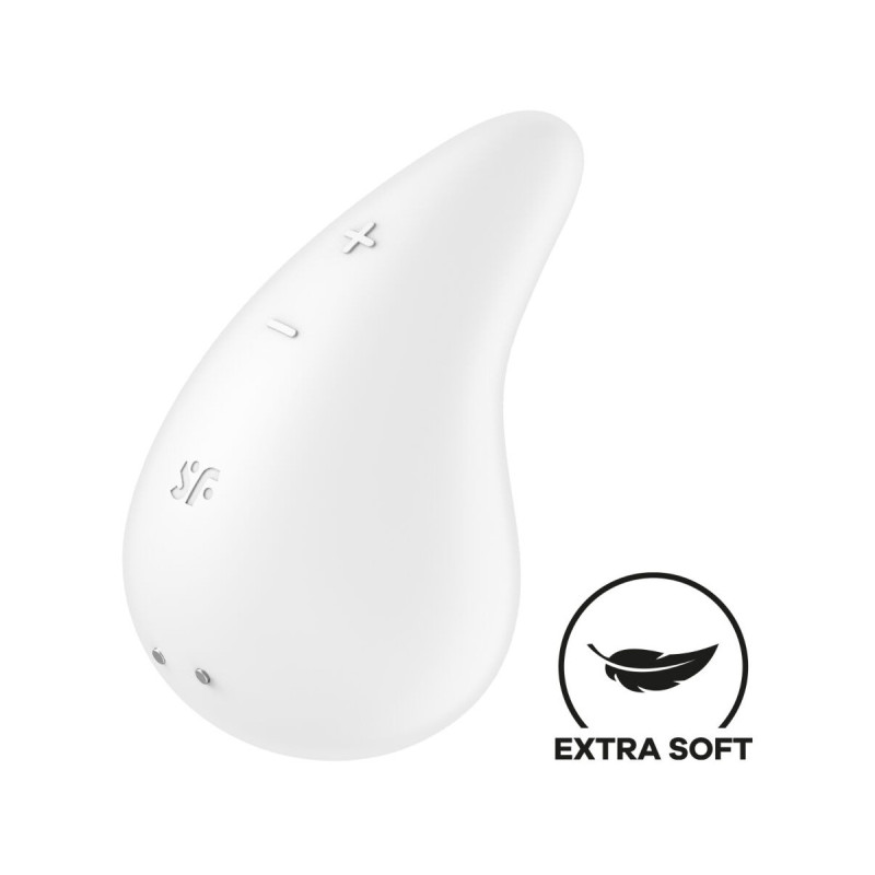 Satisfyer - Dew Drop Vibrador Lay - On Blanco | Vybes.it