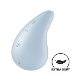 Satisfyer - Dew Drop Vibrador Lay - On Azul | Vybes.it