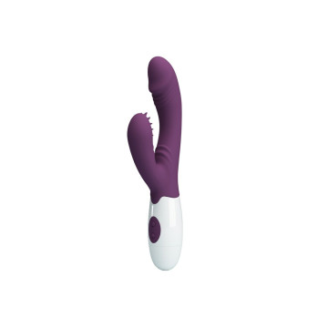 Pretty Love - Andre Vibrador Rabbit & Estimulador Punto G Morado |