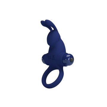 Pretty Love - Jiro Anillo Rabbit Con Vibración Azul | Vybes.it