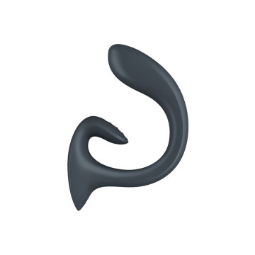 SATISFYER - G FOR GODDESS 1 VIBRADOR RABBIT GRIS OSCURO