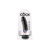 King Cock - 8 Dildo Nero 20.3 Cm | Vybes.it