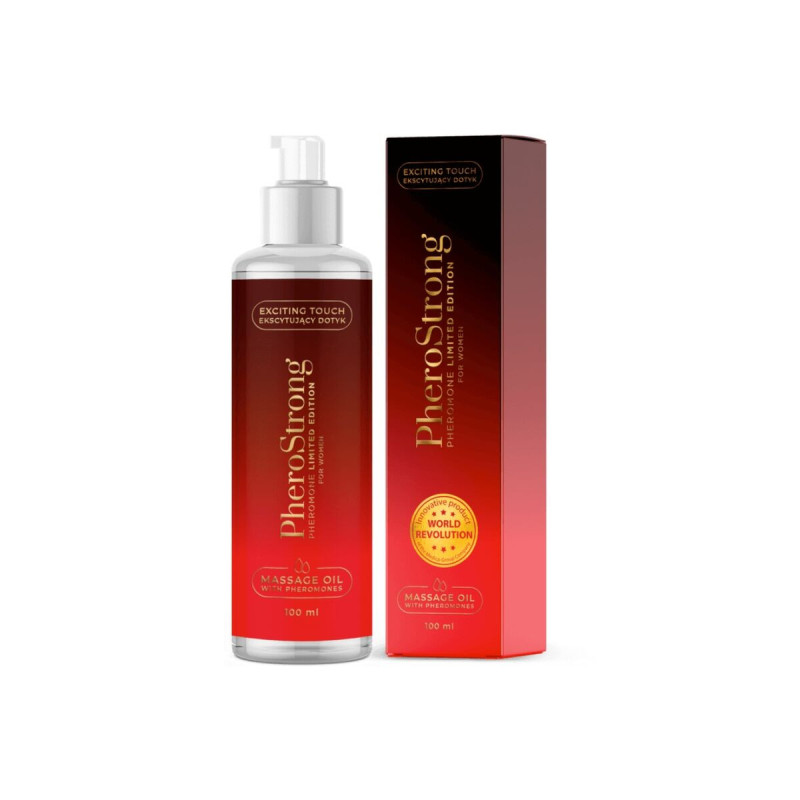 PHEROSTRONG - OLIO DA MASSAGGIO EDIZIONE LIMITATA PER DONNE 100 ML -…