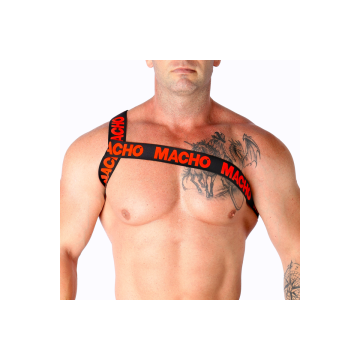 MACHO - ROMAN HARNESS RED S/M - MACHO UNDERWEAR - /product_models/283…