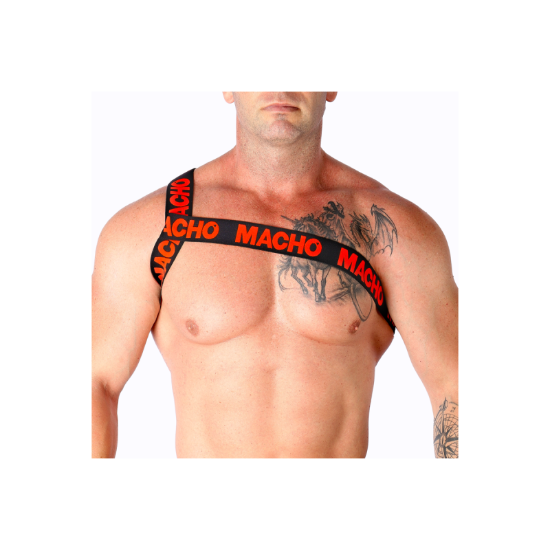 MACHO - RÖMISCHES HARNESS ROT S/M - MACHO UNDERWEAR - /product_models…