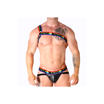 MACHO - ROMAN HARNESS PRIDE S/M - MACHO UNDERWEAR - /product_models/2…
