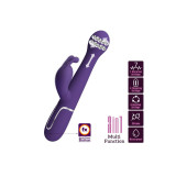 Pretty Love - Dejon Vibrador Rabbit 3 En 1 Multifunción Morado |