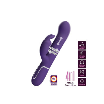 Pretty Love - Coale Vibrador Rabbit 4 En 1 Morado | Vybes.it