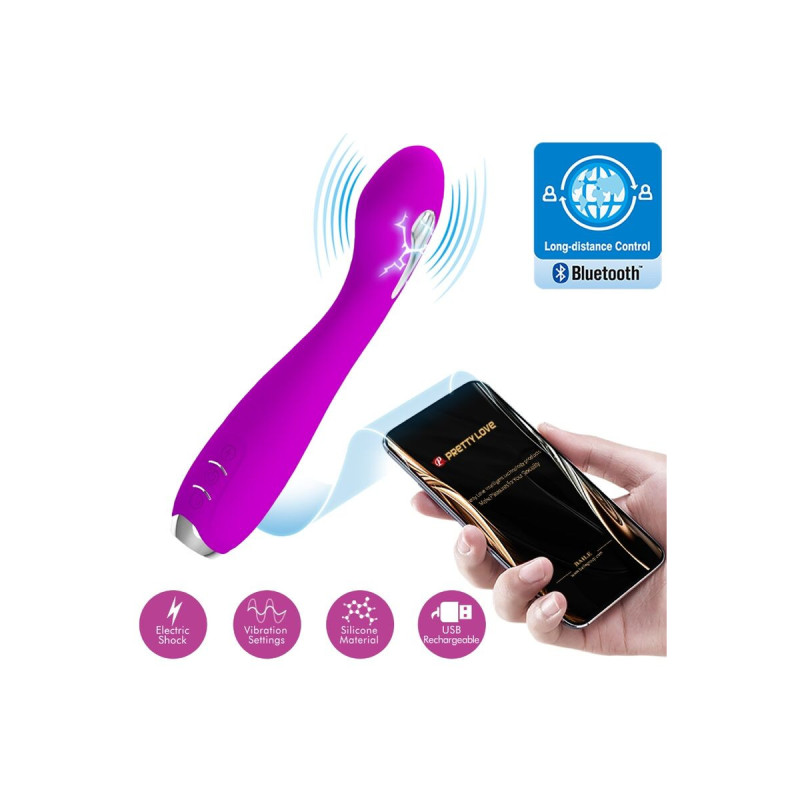 Pretty Love - Hector Vibrador Electroshock App Gratuita Violeta |