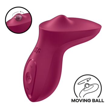 SATISFYER - EXCITERRR VIBRADOR LAY-ON CLÍTORIS FUCSIA