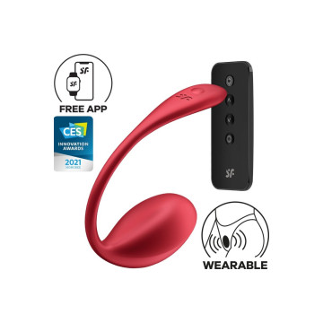 Satisfyer - Shiny Petal Stimulateur À Télécommande À Distance G