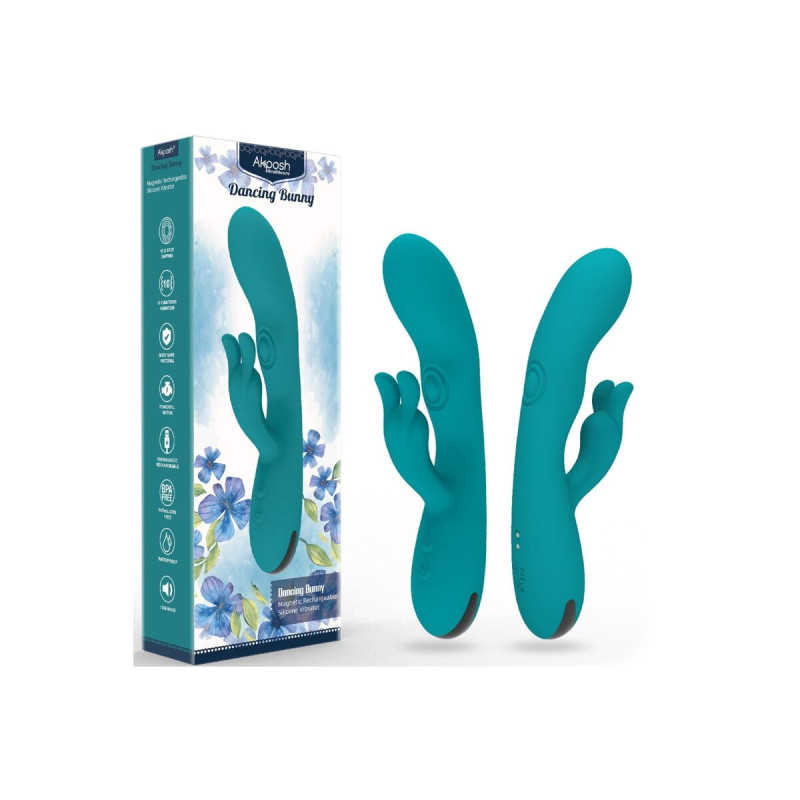 ARMONY - DANCING BUNNY VIBRATORE RABBIT 10 VELOCITÀ VERDE - ARMONY VI…