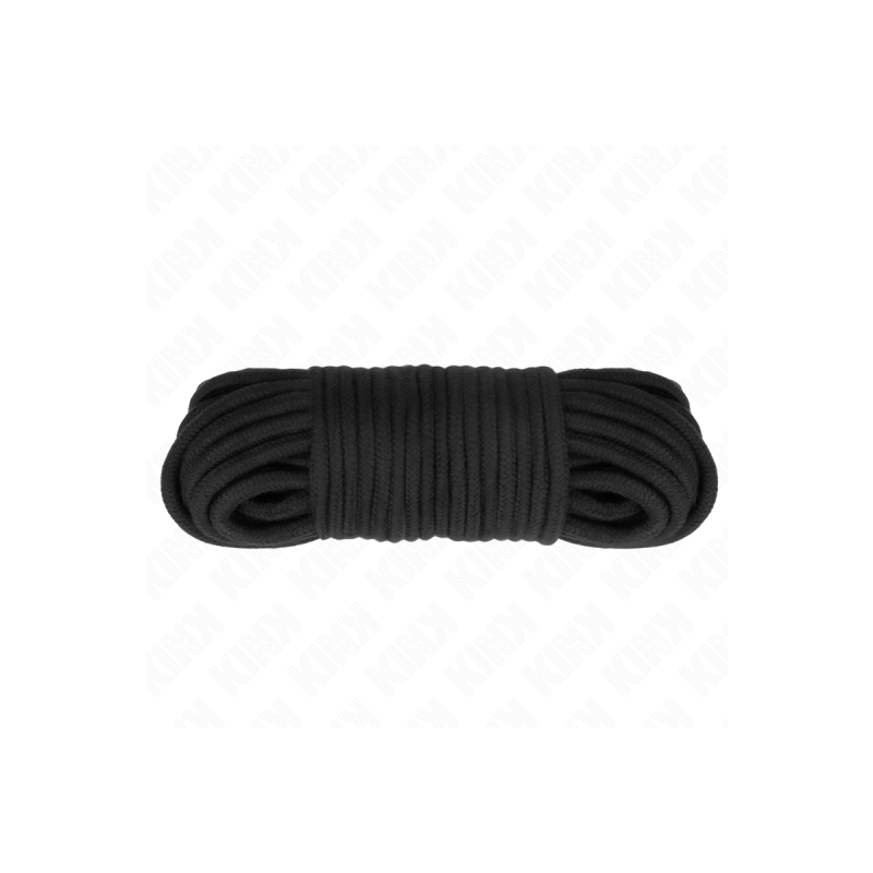 KINK - CORDA IN COTONE 20 METRI NERA - KINK ROPE ARTS - Corde