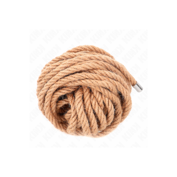 KINK - HANFSEIL MIT METALLKOPF 10 METER - KINK ROPE ARTS - Seile