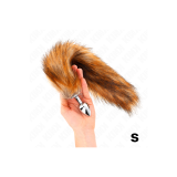 KINK - ANAL PLUG GRÖSSE S 7 X 3 CM MIT KUNSTSTOFFSCHWANZ 40 CM BRAUN…