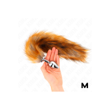 KINK - ANAL PLUG SIZE M 8 X 3.5 CM WITH SYNTHETIC TAIL 40 CM BROWN -…