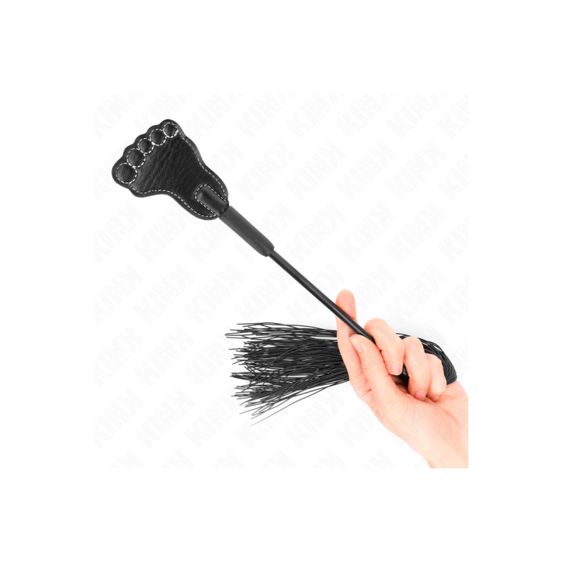 KINK - PAGAIA A PIEDE CON FRUSTA NAPPA 31 CM - KINK IMPACT & TOUCH -…
