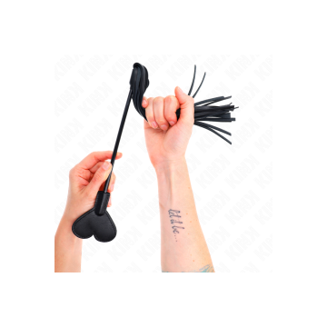 KINK - FOUET GAMME AVEC COEUR PANDEL 35 CM - KINK IMPACT & TOUCH - Fo…