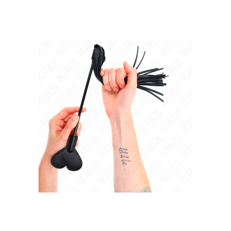 KINK - RANGE WHIP WITH HEART PANDEL 35 CM - KINK IMPACT & TOUCH - BDS…