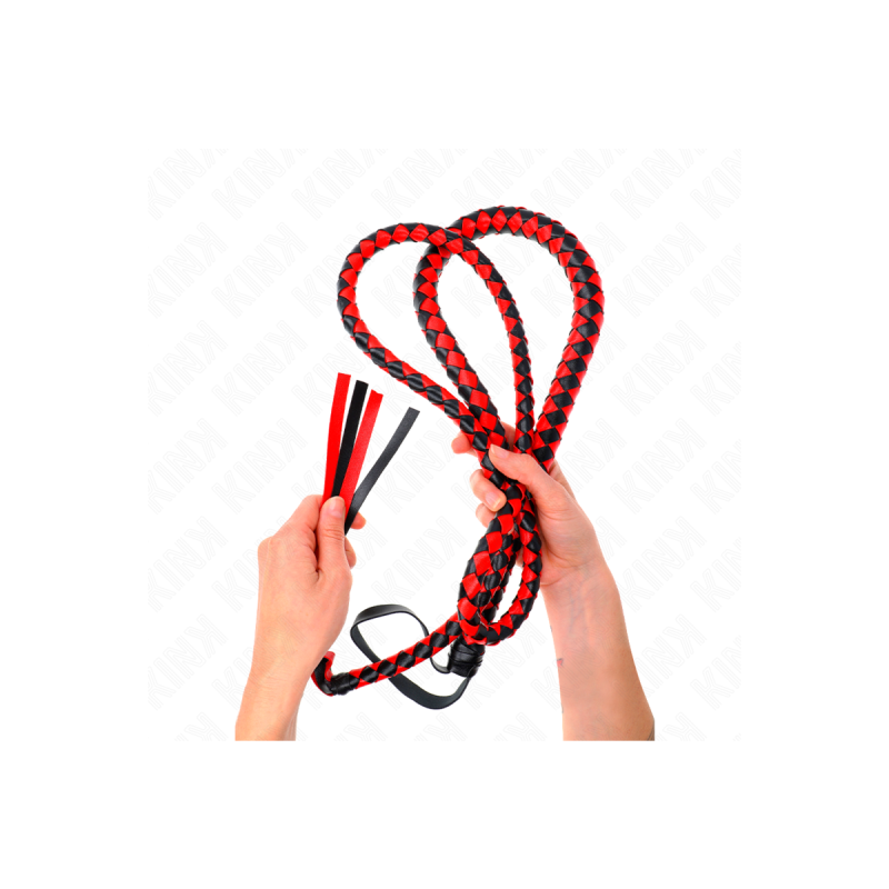 KINK - FRUSTA SERPENTE LUNGA ROSSA 210 CM - KINK IMPACT & TOUCH - Fru…