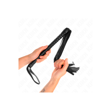 KINK - WHIP WITH BLACK TEXTURED HANDLE 48.5 CM - KINK IMPACT & TOUCH…