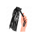 KINK - SIMPLE BLACK WHIP 45 CM - KINK IMPACT & TOUCH - BDSM whips