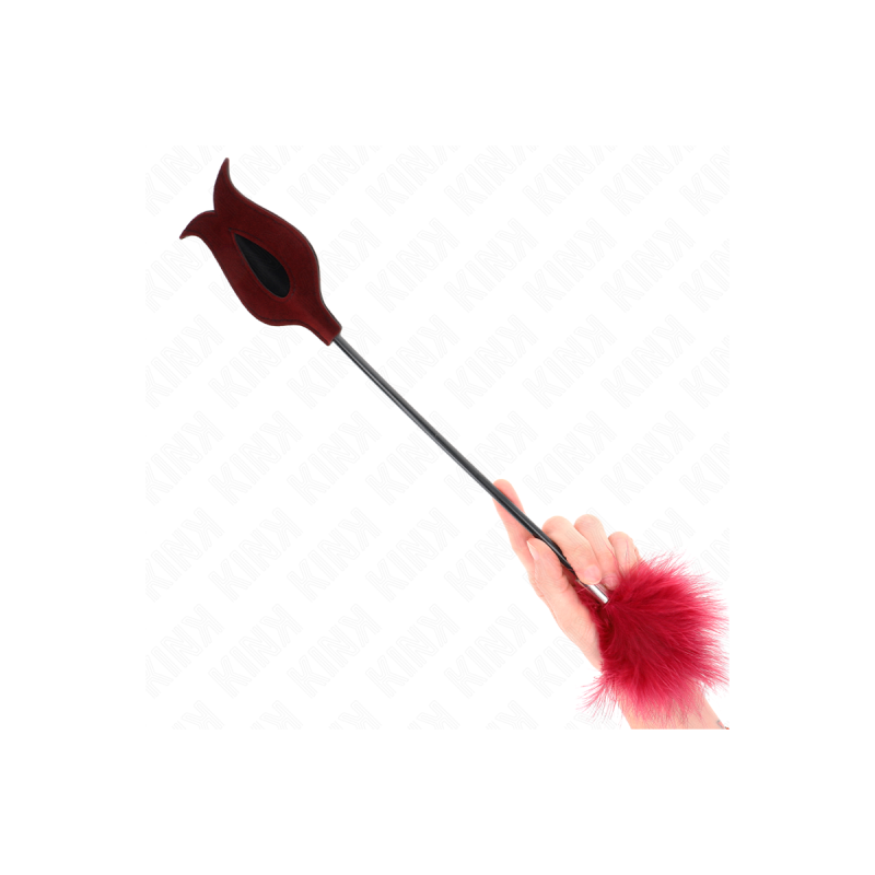 KINK - TICKLE FEATHERS MIT ROSENFÖRMIGEM PADDEL 8 CM - KINK IMPACT &…