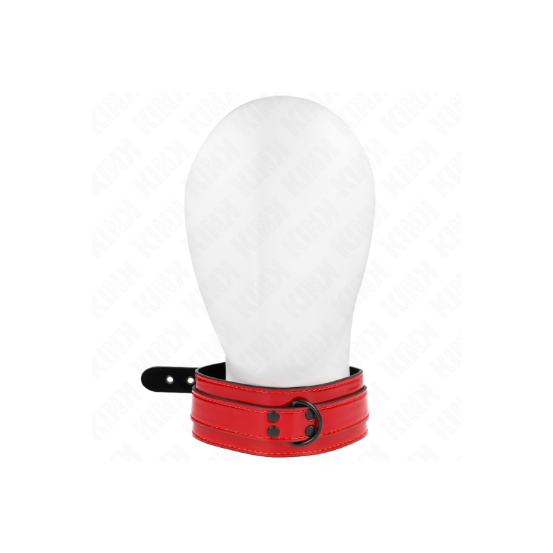 KINK - WEINROTE VERSTELLBARE HALSKETTE 37,5-49,5 CM X 5 CM - KINK COL…