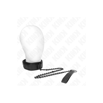 Kink - Collier De Bondage En Néoprène Modèle 2 Avec Ceinture 78 Cm