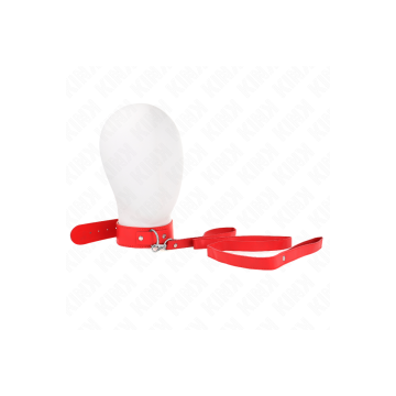 KINK - NECKLACE WITH BELT 116 CM ROJO STRAP ADJUSTABLE 32-50 CM X 8 C…