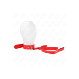 KINK - NECKLACE WITH BELT 116 CM ROJO STRAP ADJUSTABLE 32-50 CM X 8 C…