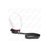 KINK - NECKLACE WITH BELT 116 CM WITH RED LEATHER STRAP ADJUSTABLE 40…