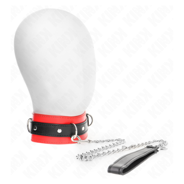 KINK - COLLAR CON CORREA 65 CM ROJO 54 X 4.5 CM