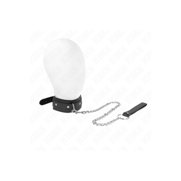 KINK - HALSKETTE MIT LEINE 65 CM 1 RING VERSTELLBAR 38-49 CM X 5 CM -…