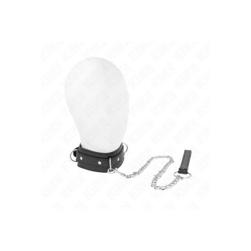 KINK - COLLANA CON GUINZAGLIO 65 CM MODELLO 3 ANELLI 1 REGOLABILE 38-…