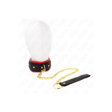 Kink - Collar With Plain Fabric Leash Adjustable 33 - 48 Cm X 5.7