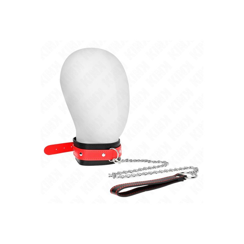 KINK - NECKLACE WITH RED STRAP 65 CM AJUSTABLE 36-43 CM X 5 CM - KINK…