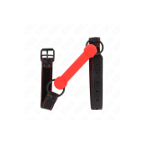KINK - BONE GAG CON CINTURINO IN SIMILPELLE ROSSO REGOLABILE 41-57 CM…