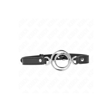 KINK - BAVAGLIO CON O-RING MULTIPLI 5 CM NERO 63 X 2,5 CM - KINK COLL…