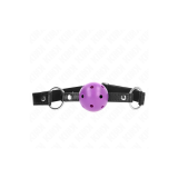 KINK - HOHL, HART, LILA KUGEL, 4,5 CM, Knebel, 63,5 X 2 CM - KINK COL…