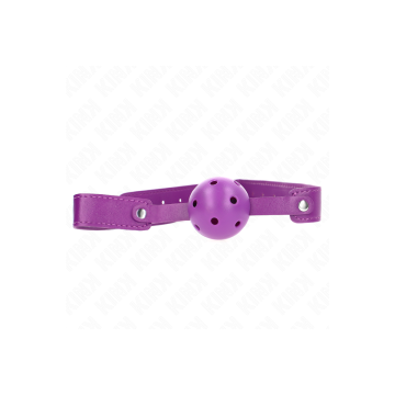 KINK - LILA ATMUNGSAKTIVER BALL 4,5 CM MAG 65 x 2,5 CM - KINK COLLAR…
