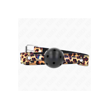 KINK - BALLE RESPIRANTE LÉOPARD 4,5 CM BAG 65 x 2,5 CM - KINK COLLAR…