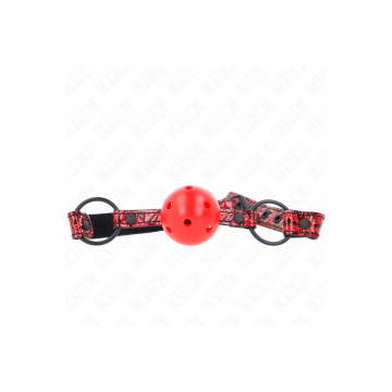 KINK - BOULE MOTIF DIAMANT 4,5 CM GAG MODÈLE 1 64,5 CM RÉGLABLE 42-60…