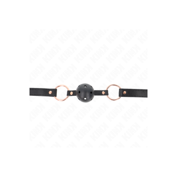KINK - PALLA PREMIUM IN TPE 4 CM GAG 60 x 2 CM - KINK COLLAR & GAG -…