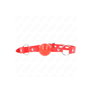 KINK - TPE-BALL 4 CM KNEBEL MIT ROJO-SCHLOSS 60 x 2 CM - KINK COLLAR…