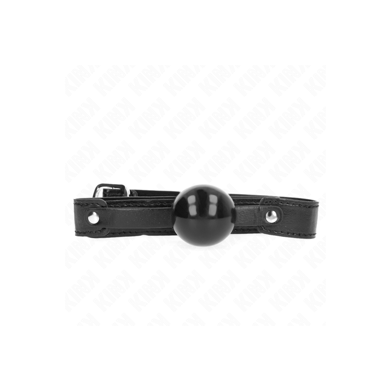 KINK - SOFT TPE BALL 4 CM GAG MODEL 2 65 x 2.5 CM - KINK COLLAR & GAG…